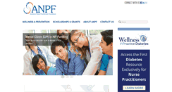 Desktop Screenshot of anp-foundation.org